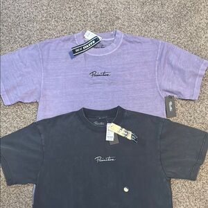 primitive purple and black tshirts